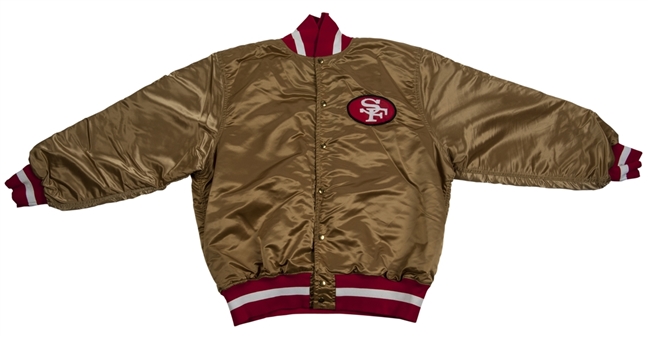 1979-87 San Francisco 49ers Game Worn Sideline Jacket (MEARS)